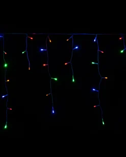 WeRChristmas Icicle Lights^360 Icicle LED Light String, Multi-Coloured, 8.8 M