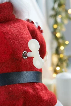 WeRChristmas Novelty|Figurines^Animated Musical Standing Santa Figurine, 45 Cm