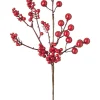 WeRChristmas Flowers & Foliage|Flowers & Foliage^Artificial Berries Tree Pick, Red, 30 Cm