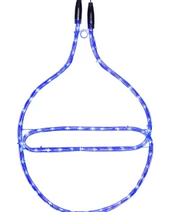 WeRChristmas Connectable Lights^Connectable Bauble Rope Light Silhouette, Blue, 54cm