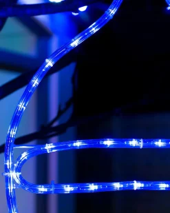 WeRChristmas Connectable Lights^Connectable Bauble Rope Light Silhouette, Blue, 54cm