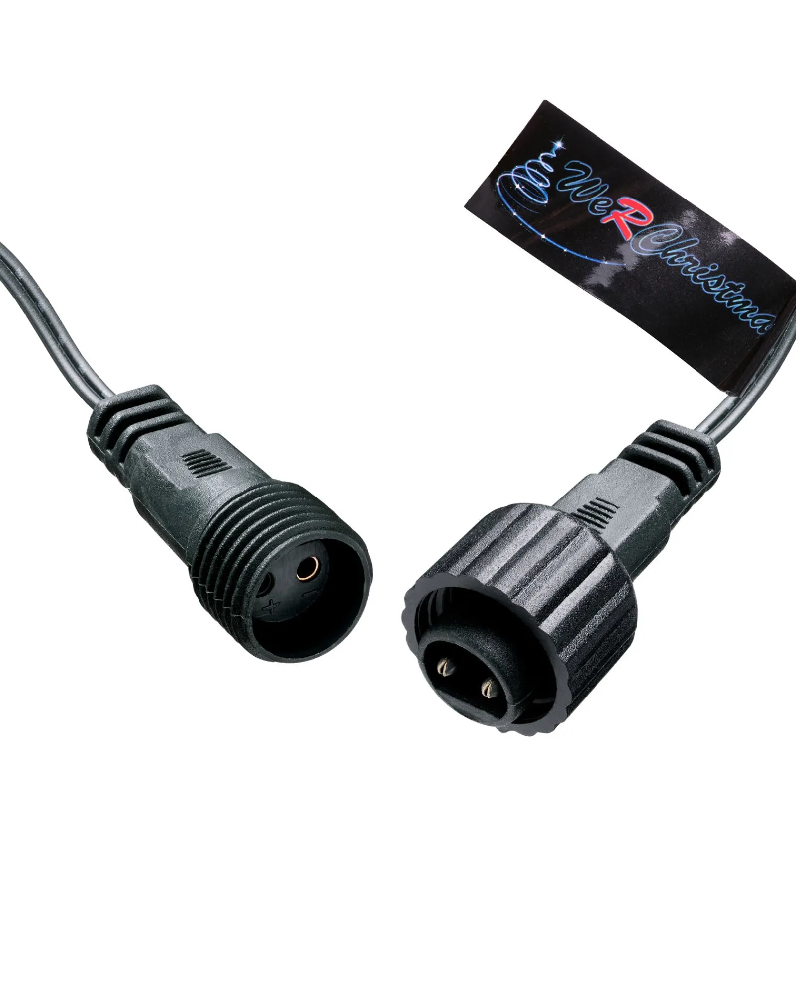 WeRChristmas Connectable Lights^Connectable Bauble Rope Light Silhouette, Yellow, 54 Cm