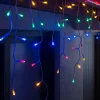 WeRChristmas Connectable Lights^Connectable Icicle 100 LED Christmas Lights, Multi-Coloured