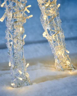 WeRChristmas Outdoor Lighted Reindeer^3D Acrylic Reindeer Decoration, 90 Cm