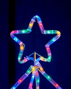 WeRChristmas Tree Silhouettes^3D Christmas Tree Rope Light Silhouette, 80 Cm