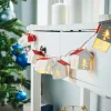 WeRChristmas Fairy Lights^Decorative Wooden House LED Lights String, 1.8 M