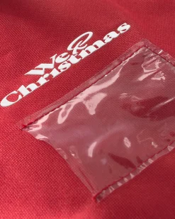 WeRChristmas Storage Bags|Storage Bags^Extra-Large Garland & Wreath Storage Bag, Red, 120 Cm