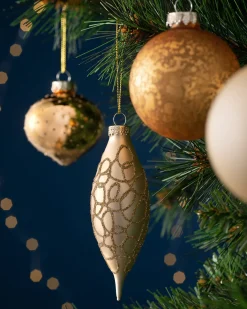 WeRChristmas Glass Baubles^Glamour Glass Baubles, 20 Pack