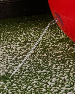 WeRChristmas Inflatables|Outdoor Inflatable Baubles^Inflatable Christmas Bauble, Red, 45 Cm