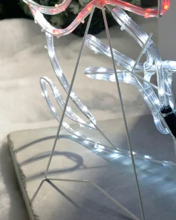 WeRChristmas Christmas Characters^LED Snowman Rope Light Window Silhouette, 50 Cm