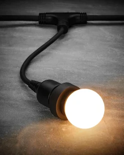 WeRChristmas Link Festoon|Festoon Lights^LINK FESTOON E27 Long Drop Belt, Connectable, 10 Sockets, 50 Cm Spacing