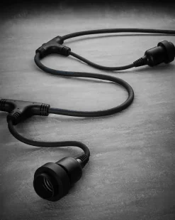 WeRChristmas Link Festoon|Festoon Lights^LINK FESTOON E27 Long Drop Belt, Connectable, 10 Sockets, 50 Cm Spacing