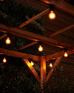 WeRChristmas Link Festoon|Festoon Lights^LINK FESTOON 4W E27 Dimmable Filament LED Bulb, Warm White