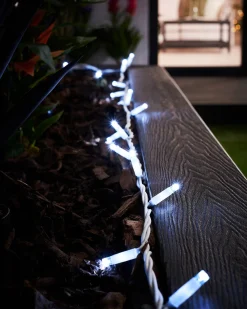 WeRChristmas Link Pro|Fairy Lights^LINK PRO LED String Lights, White Cable, White