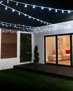 WeRChristmas Link Pro|Fairy Lights^LINK PRO LED String Lights, White Cable, White