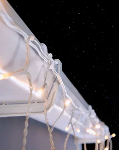 WeRChristmas Accessories^Mini Gutter Hooks, White, Pack Of 36