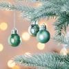 WeRChristmas Shatterproof Baubles^Mint Green Shatterproof Baubles, 36 Pack, 3 Cm
