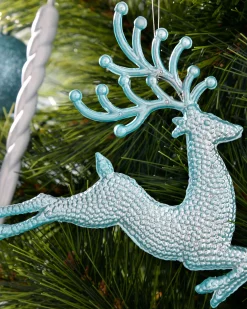 WeRChristmas Shatterproof Baubles^Multi Blue Shatterproof Baubles Set, 50 Pack