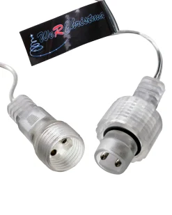 WeRChristmas Connectable Lights^Multi-Function 300 LED Connectable Curtain Light String, Warm White