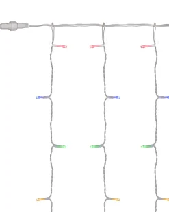 WeRChristmas Connectable Lights^Multi-Function 300 LED Connectable Curtain Light String, Multi-Coloured