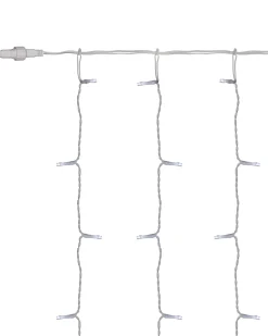 WeRChristmas Connectable Lights^Multi-Function 500 LED Connectable Curtain Light String, Bright White