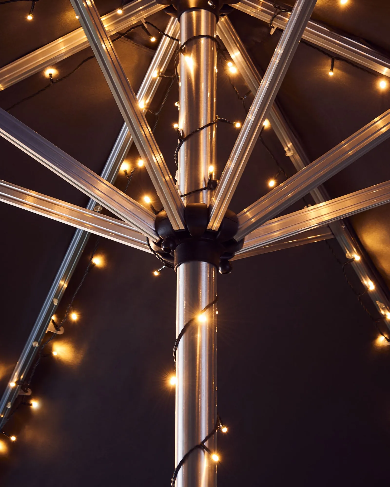 WeRChristmas Fairy Lights|Tree Lights^Outdoor Multi-Function 120 LED Light String, Warm White