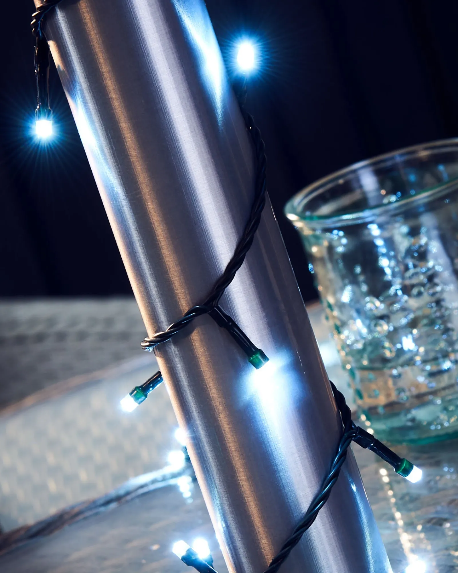 WeRChristmas Fairy Lights|Tree Lights^Outdoor Multi-Function 480 LED Light String, Ice White