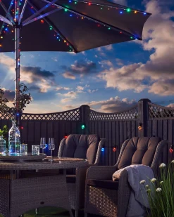 WeRChristmas Fairy Lights|Tree Lights^Outdoor Multi-Function 480 LED Light String, Multi Colour