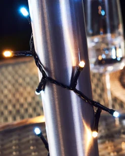 WeRChristmas Fairy Lights|Tree Lights^Outdoor Multi-Function 960 LED Light String, Warm White & Ice White