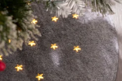 WeRChristmas Skirts & Collars^Pre-Lit Christmas Tree Mat, Grey, 98 Cm