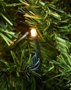 WeRChristmas Pre Lit Christmas Trees^Pre-Lit Emerald Spruce Christmas Tree, Warm White, 7 Ft