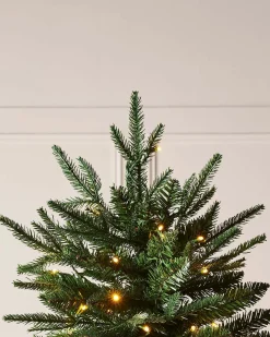 WeRChristmas Premium Christmas Trees|Pre Lit Christmas Trees^Pre-lit Grand Alaskan Fir Christmas Tree, Dual Warm White, 7 Ft