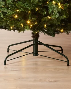 WeRChristmas Pre Lit Christmas Trees^Pre-Lit Grand Nordmann Fir Christmas Tree, 8 Ft