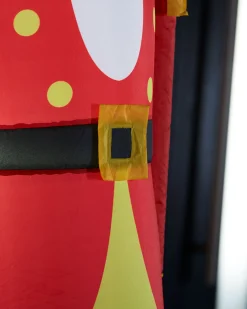 WeRChristmas Inflatables^Pre-Lit Inflatable Nutcracker Arch, 8 Ft