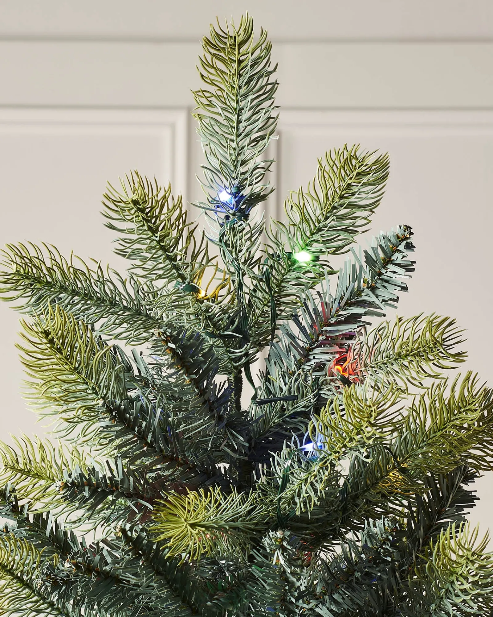 WeRChristmas Pre Lit Christmas Trees^Pre-Lit Mixed Pine Dual Christmas Tree, 6 Ft