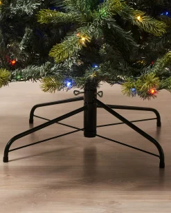 WeRChristmas Pre Lit Christmas Trees^Pre-Lit Mixed Pine Dual Christmas Tree, 6 Ft