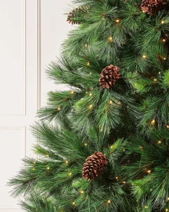 WeRChristmas Premium Christmas Trees|Pre Lit Christmas Trees^Pre-Lit Portland Spruce Christmas Tree, 6.5 Ft