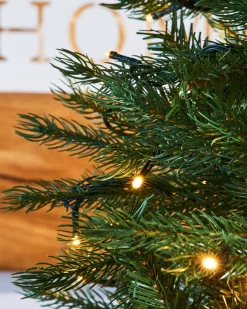 WeRChristmas Premium Christmas Trees|Pre Lit Christmas Trees^Pre-Lit Regal Spruce Multi-Function Christmas Tree, 7 Ft