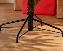 WeRChristmas Premium Christmas Trees|Pre Lit Christmas Trees^Pre-Lit Regal Spruce Multi-Function Christmas Tree, 7 Ft