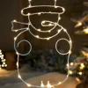WeRChristmas Pathway Lights^Pre-Lit Snowman Pathway Stake Light, 60 Cm