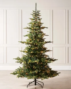 WeRChristmas Premium Christmas Trees|Pre Lit Christmas Trees^Pre-Lit Sugar Pine Christmas Tree, 7 Ft