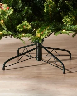 WeRChristmas Budget Christmas Trees|Pre Lit Christmas Trees^Pre-Lit Victorian Mixed Tip Berries & Pinecones Christmas Tree, 5 Ft