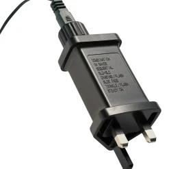 WeRChristmas Plain Garlands|Pre Lit Garlands^Pre-Lit Warm White LEDs Garland, 9 Ft