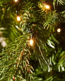 WeRChristmas Premium Christmas Trees|Pre Lit Christmas Trees^Pre-Lit Windsor Fir Christmas Tree, 8 Ft