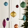 WeRChristmas Glass Baubles^Rainbow Glass Baubles, 20 Pack
