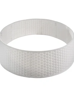 WeRChristmas Skirts & Collars^Rattan Effect Tree Collar, White, 65 Cm