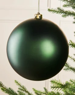 WeRChristmas Oversized Baubles|Shatterproof Baubles^Sage Green Large Matt Shatterproof Bauble, 20 Cm