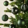 WeRChristmas Shatterproof Baubles^Sage Green Shatterproof Baubles, 16 Pack, 8 Cm