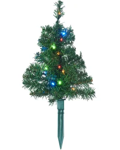 WeRChristmas Pathway Lights^Set Of 6 Christmas Tree Pathway Stake Lights, 33 Cm