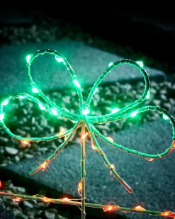 WeRChristmas Pathway Lights^Set Of 3 Giftbox Pathway Stake Lights, 40 Cm